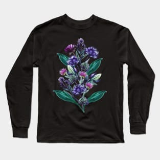 The Midnight Summer bouquet Long Sleeve T-Shirt